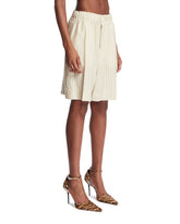 Yellow Striped Lingerie Shorts | PDP | Antonia