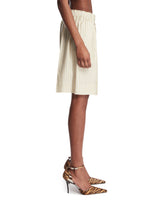 Yellow Striped Lingerie Shorts | PDP | Antonia