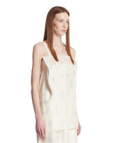 Top In Viscosa E Cotone Beige | PDP | Antonia