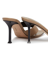 Beige Helix High Thong Sandals | PDP | Antonia
