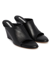 Black Wedge Mules | PDP | Antonia