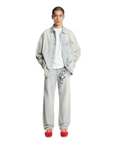 Light Blue Denim Shirt With Pocket | PDP | Antonia