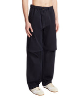 Blue Cotton Jordan Pants | PDP | Antonia