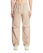 Beige Cotton Jordan Pants | PDP | Antonia
