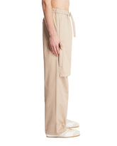 Beige Cotton Jordan Pants | PDP | Antonia