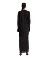 Black Long Cotton Dress | PDP | Antonia