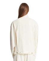 White High-Neck Jacket | PDP | Antonia