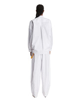 White Draped Shirt | PDP | Antonia