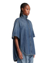 Dark Blue Denim Shirt | PDP | Antonia