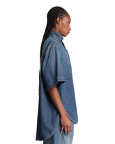 Dark Blue Denim Shirt | PDP | Antonia