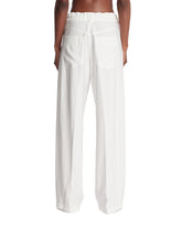 White Drawstring Pants | PDP | Antonia