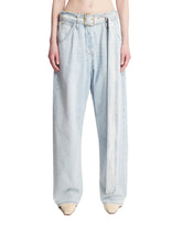 Light Blue Dalila Belted Jeans | PDP | Antonia