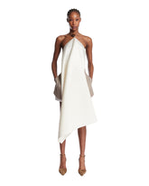 White Silk Oversized Top - Women's clothing | PLP | Antonia