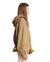 Brown Hooded Jacket | PDP | Antonia