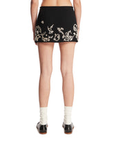 Black Wrap Mini Skirt | PDP | Antonia