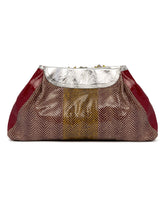 Multicolor Embellished Leather Clutch | PDP | Antonia