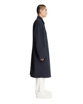 Blue Trench Coat with Collar | PDP | Antonia