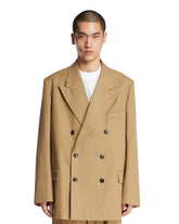 Beige Double-Breasted Blazer | PDP | Antonia