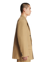 Beige Double-Breasted Blazer | PDP | Antonia