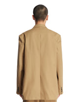 Beige Double-Breasted Blazer | PDP | Antonia