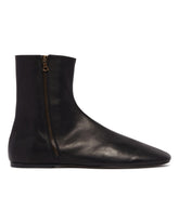 Black Pointed Ankle Boots | PDP | Antonia