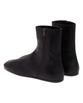 Black Pointed Ankle Boots | PDP | Antonia