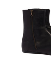 Black Pointed Ankle Boots | PDP | Antonia