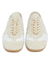 Sneakers In Suede Bianche | PDP | Antonia