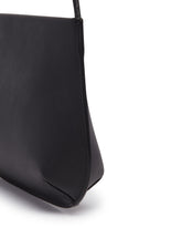 Black Loge Leather Shoulder Bag | PDP | Antonia