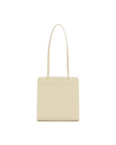 Beige Lisse Leather Bag | PDP | Antonia