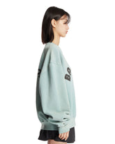 Felpa Baseball In Cotone Azzurra | PDP | Antonia