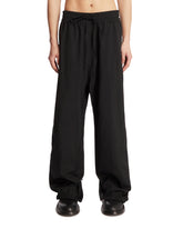 Black Drawstring Track Pants | PDP | Antonia