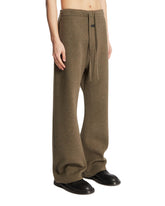 Green Cashmere and Wool Pants | PDP | Antonia