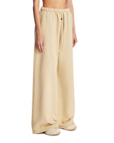 Beige Cotton Trousers | PDP | Antonia