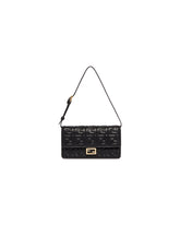 Black Wallet On Chain Baguette Bag | PDP | Antonia