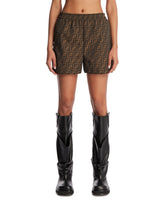 Brown FF Shorts | PDP | Antonia