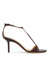 Brown R1S1022 T-Strap Sandals | PDP | Antonia