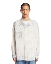 Blue Faded Check Cotton Shirt | PDP | Antonia