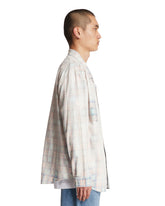 Blue Faded Check Cotton Shirt | PDP | Antonia