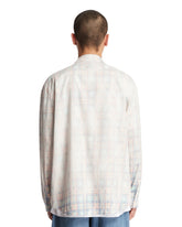 Blue Faded Check Cotton Shirt | PDP | Antonia