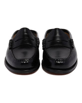 Black Weejuns Penny Mules | PDP | Antonia