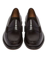 Brown Weejuns Larson Penny Loafers | PDP | Antonia