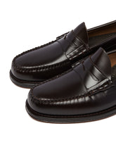 Brown Weejuns Larson Penny Loafers | PDP | Antonia