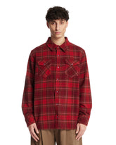 Red Love Tartan Cashmere Shirt | PDP | Antonia
