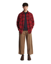 Red Love Tartan Cashmere Shirt | PDP | Antonia