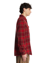 Red Love Tartan Cashmere Shirt | PDP | Antonia