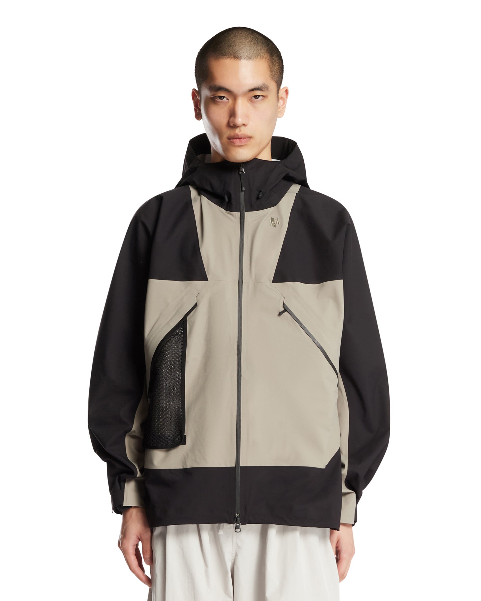 Beige Pertex Shieldair Mountaineering Jacket | GOLDWIN - Antonia