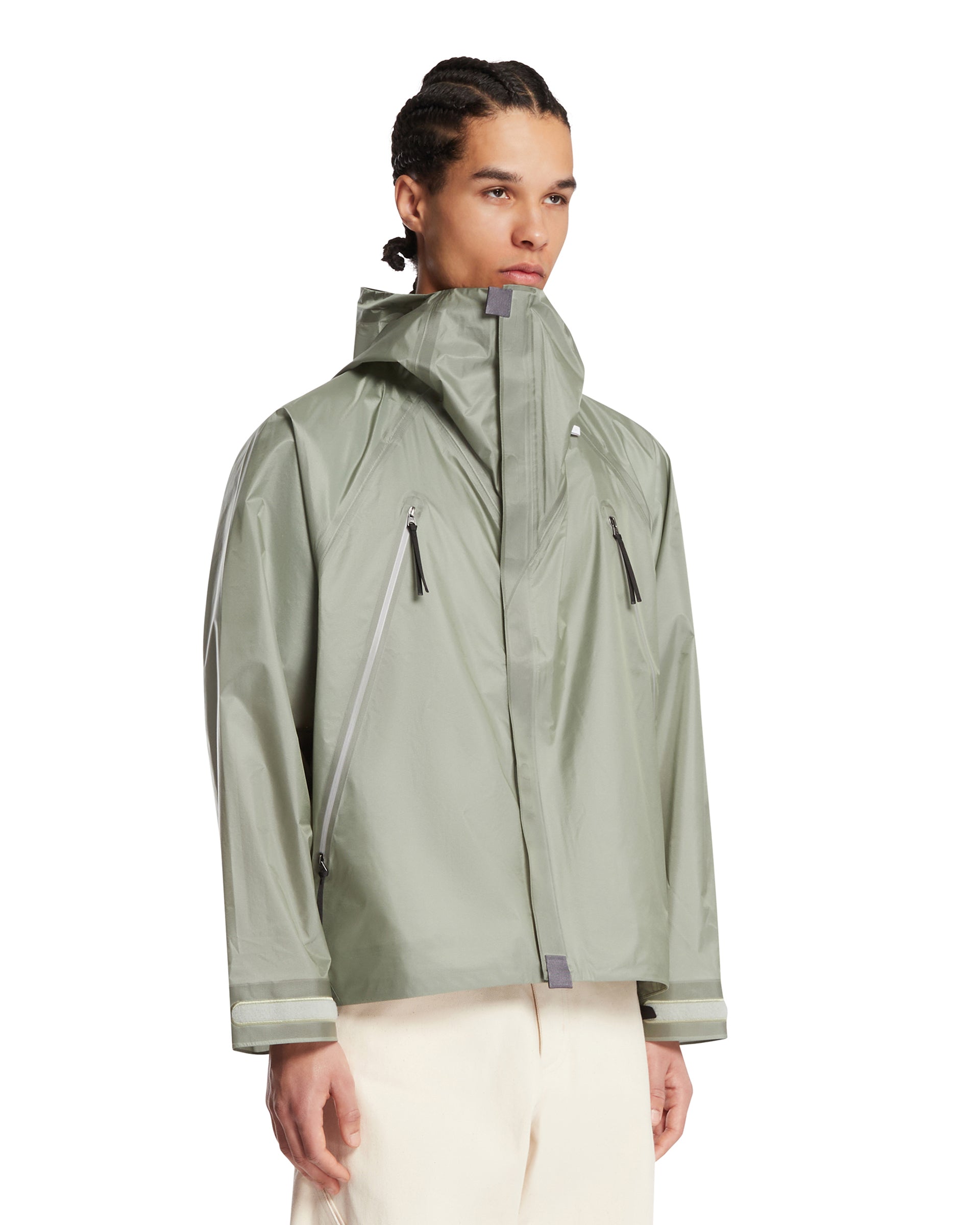 3L Green Triangulum Jacket | GOLDWIN - Antonia
