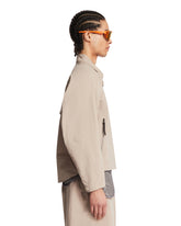 Beige Convertible Jacket | PDP | Antonia