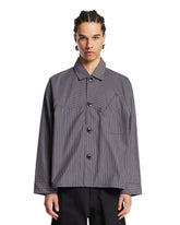 Camicia Retroreflective A Righe Grigia | PDP | Antonia